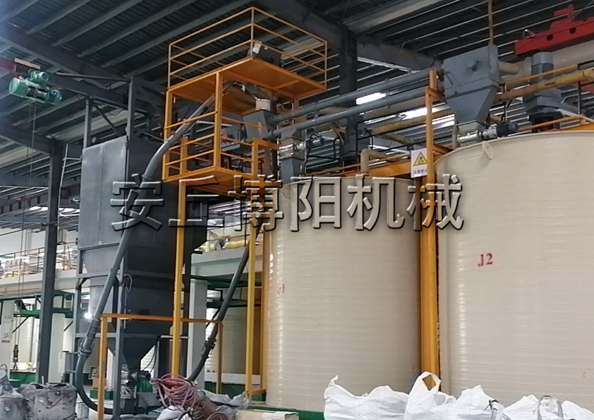 粉煤灰噸袋拆包機的工作原理和特點是什么呢？